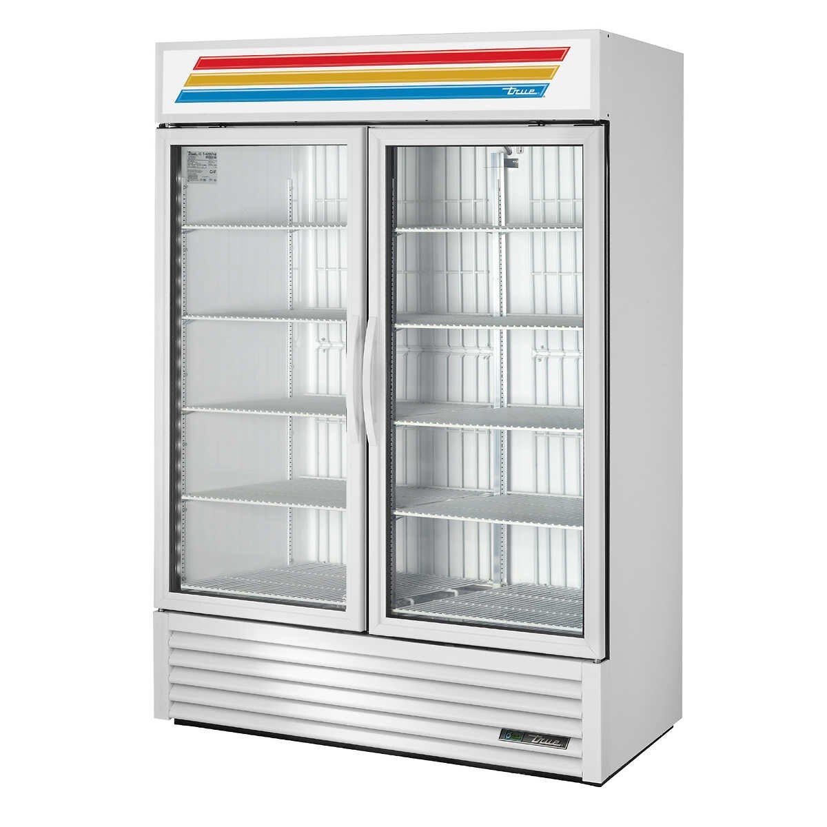 True 54 in (49 ft³) Upright Swing Door Freezer. - image 1