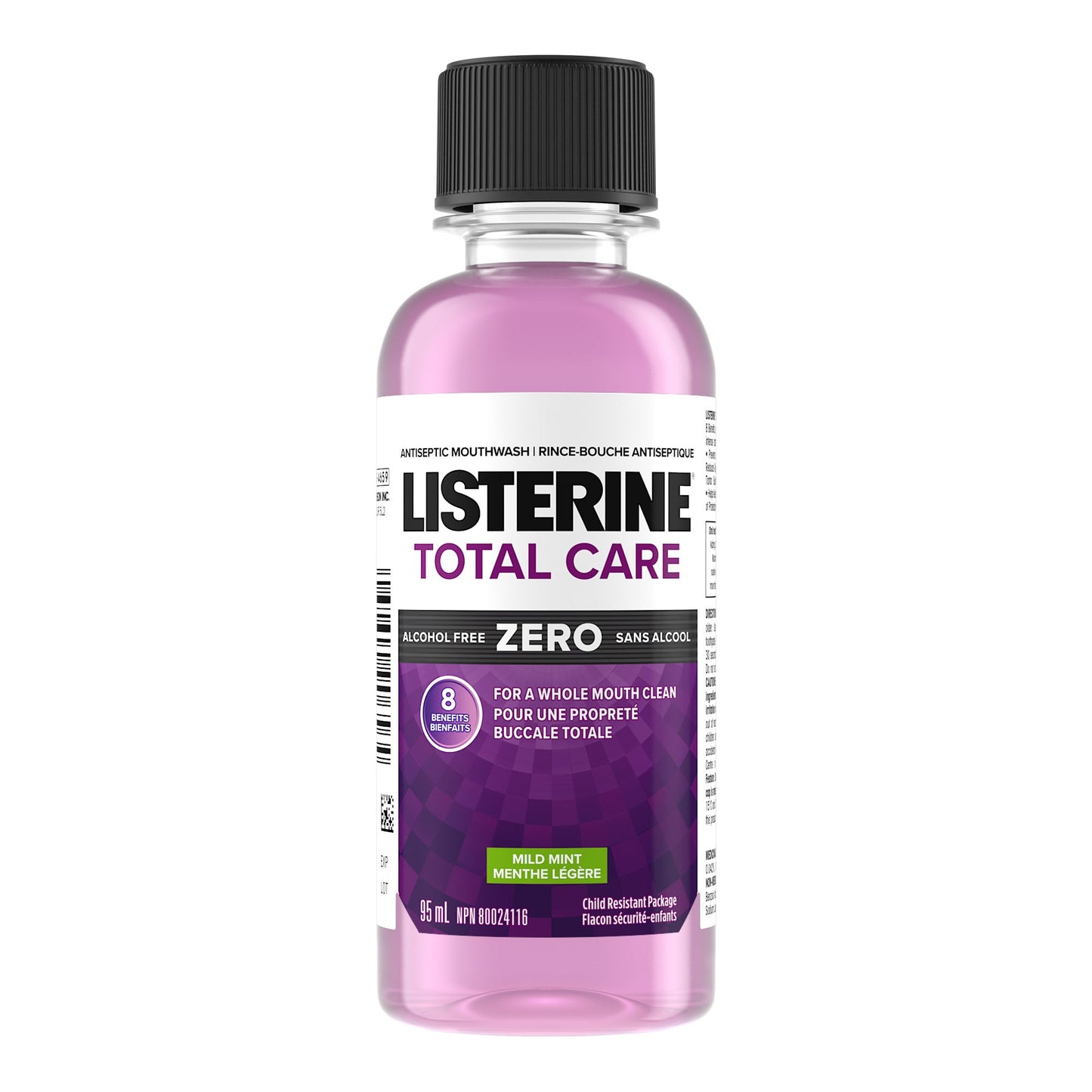 Listerine Total Care Zero, Pack of 24 x 95 mL - image 1