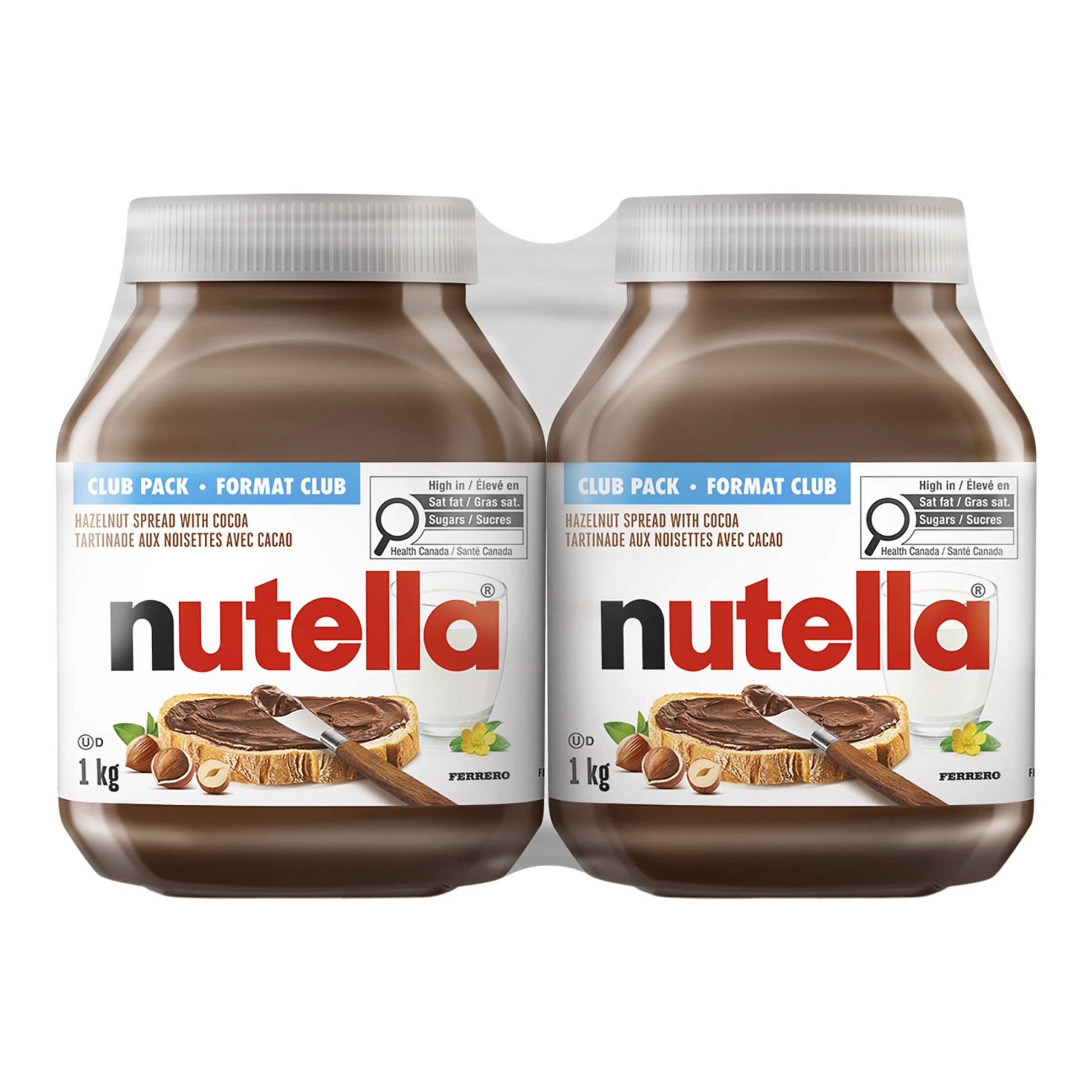 Nutella Spread, 2 × 1 kg - image 3