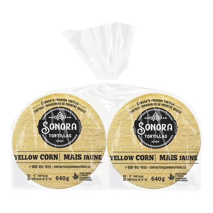 Sonora Yellow Corn Tortillas 2 x 640 g - image 1