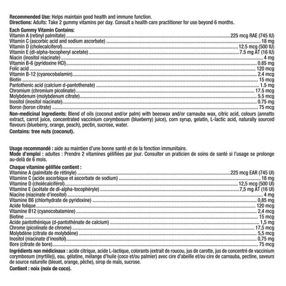 Vitafusion MultiVites Gummy Vitamins for Adults, 250 gummies - image 2