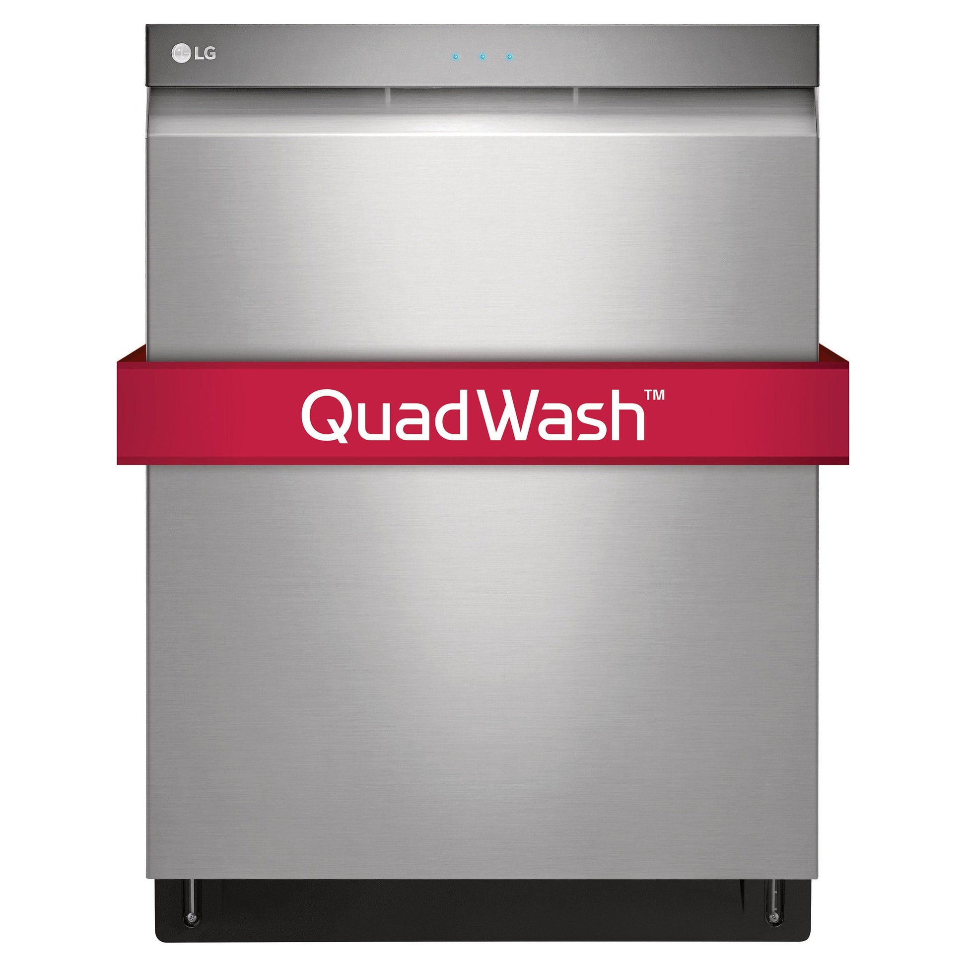 LG 24 in. Stainless-steel Built-in Top Control Dishwasher with Adjustable Third-level Rack - image 1