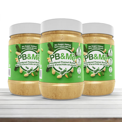 PB&Me Powdered Natural Peanut Butter, 3 x 453 g - image 1