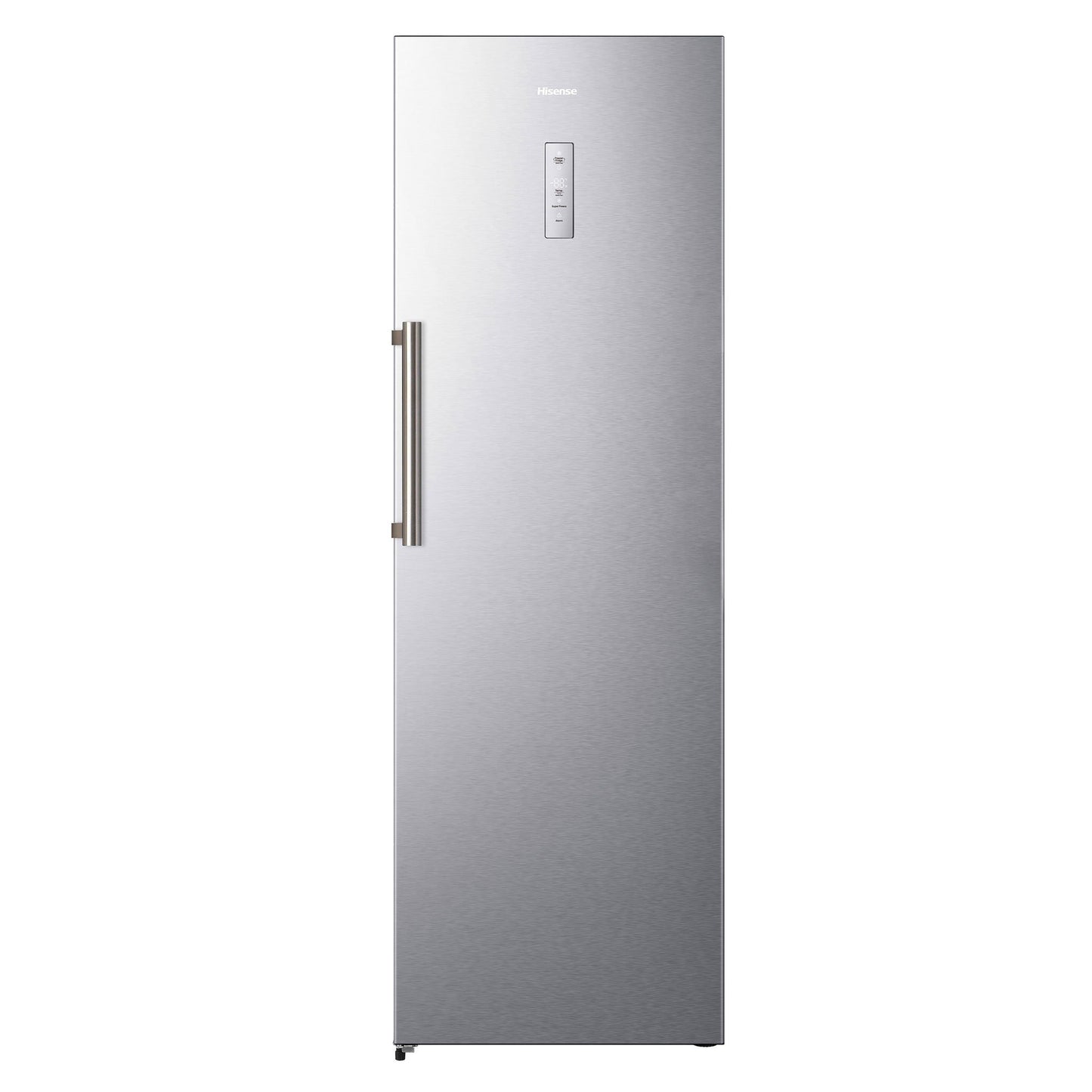 Hisense 10 cu ft. Stainless Steel Look Convertible Upright Fridge or Freezer with Reversible Door - image 1