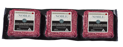Extra Lean Ground Bison, 3 x 454g - image 1