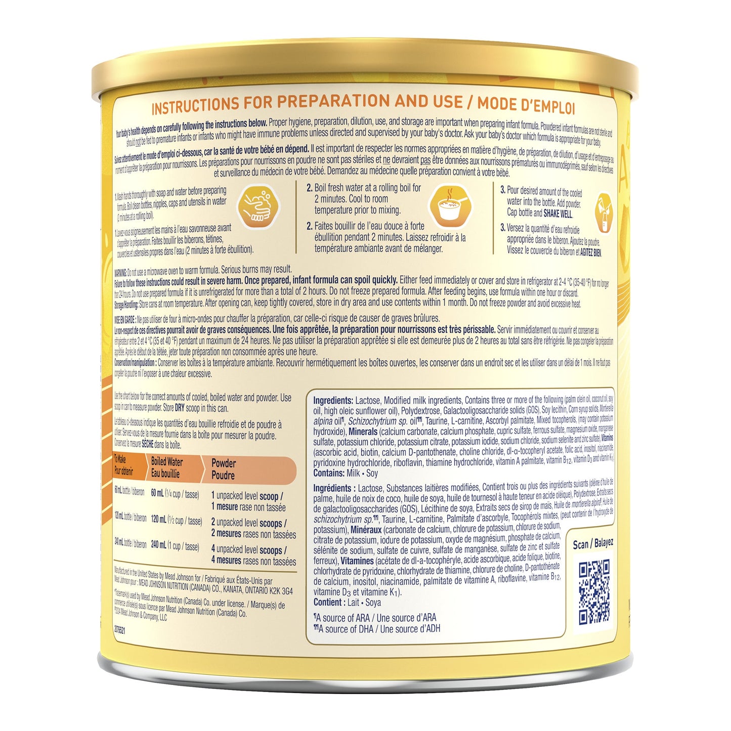 Enfamil A+ Infant Formula, 2 packs of 765 g - image 4