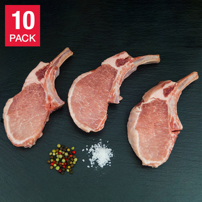 Northfork Meats - Wild Boar Rib Steak 200 g (7.1 oz) x 10 steaks - image 1