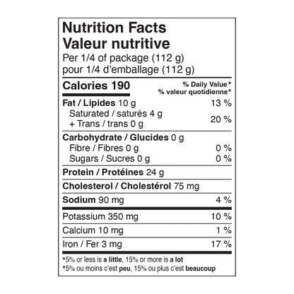 Northfork Meats Elk Burgers 4 x 113.3 g (4 oz) x 10 pack - image 6