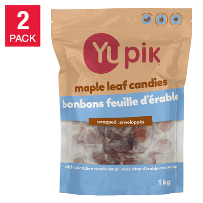 Yupik Pure Maple Leaf Syrup Candies, 2 × 1 kg - image 1