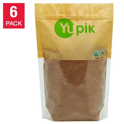 Yupik Organic Coconut Palm Sugar, 1 kg (2.2 lb), 6-pack - image 1