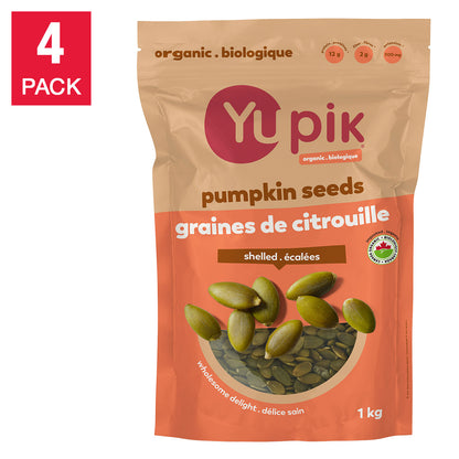 Yupik Organic Pumpkin Seeds, 4 × 1 kg - image 1