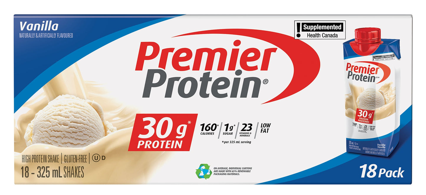 Premier Protein Vanilla Shake, 18 × 325 mL - image 3