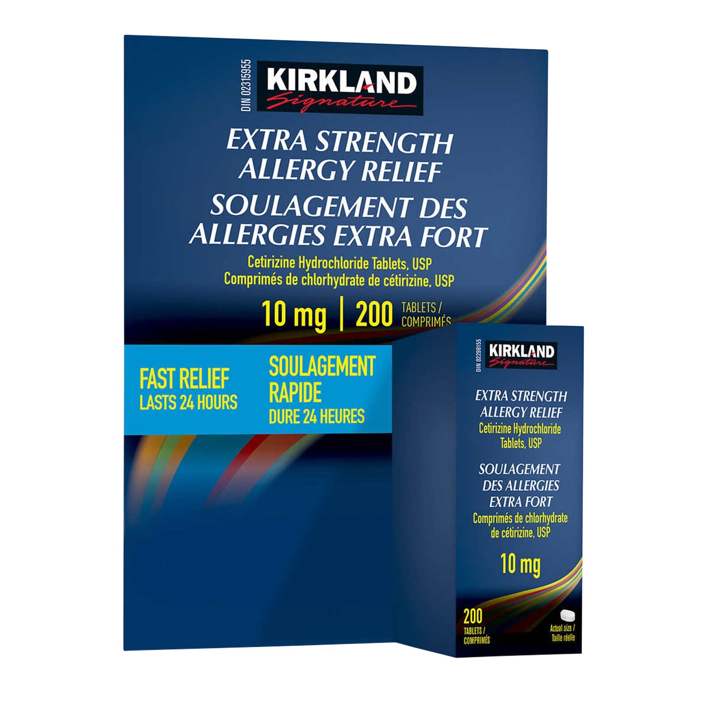 Kirkland Signature Extra-strength Allergy Relief, 200 Tablets - image 1