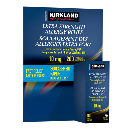 Kirkland Signature Extra-strength Allergy Relief, 200 Tablets - image 1
