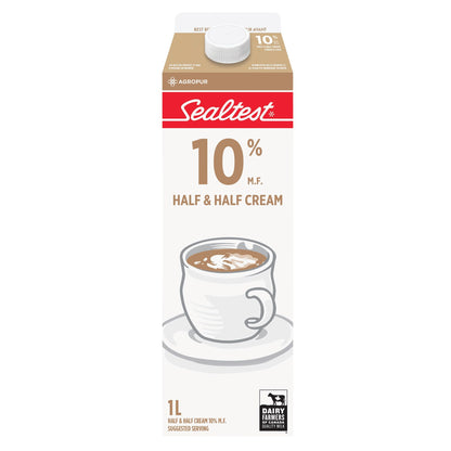 Sealtest  10% Half and Half Cream, 1 L - image 2