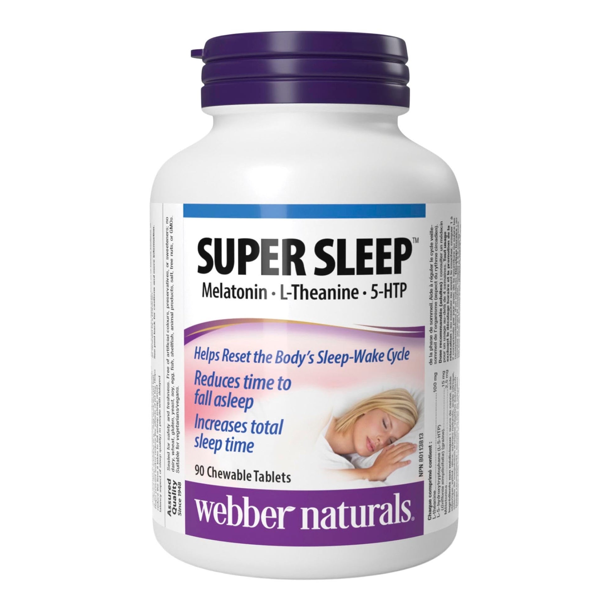 webber naturals Super Sleep 90 Soft-Melt Tablets - image 1