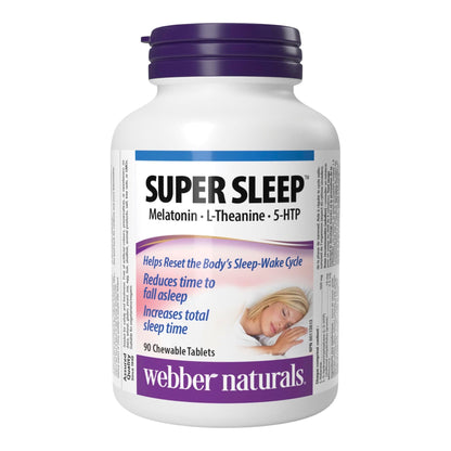webber naturals Super Sleep 90 Soft-Melt Tablets - image 1