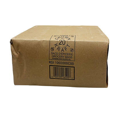 Brown Grocery Bag 20lb, Pack Of 500 - image 2