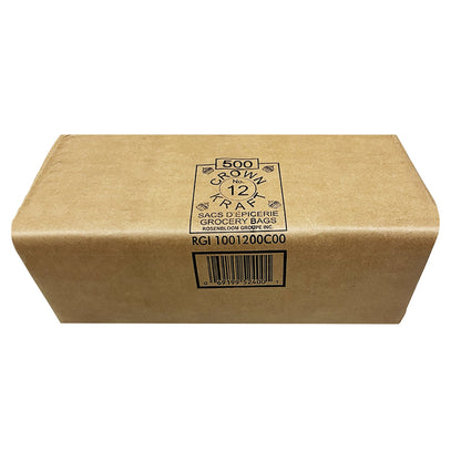 Brown Grocery Bag 12lb, Pack Of 500 - image 2