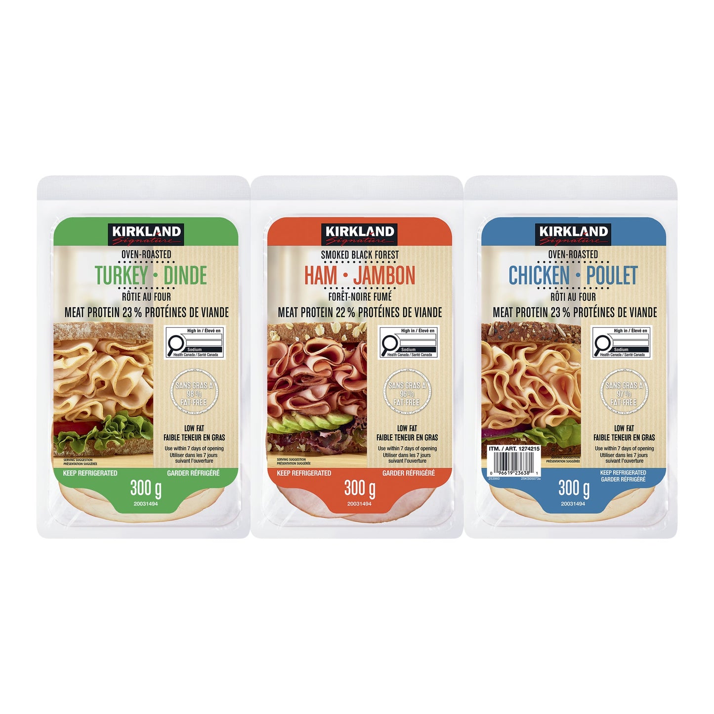 Kirkland Signature Variety Meat, 3 x 300 g - image 1