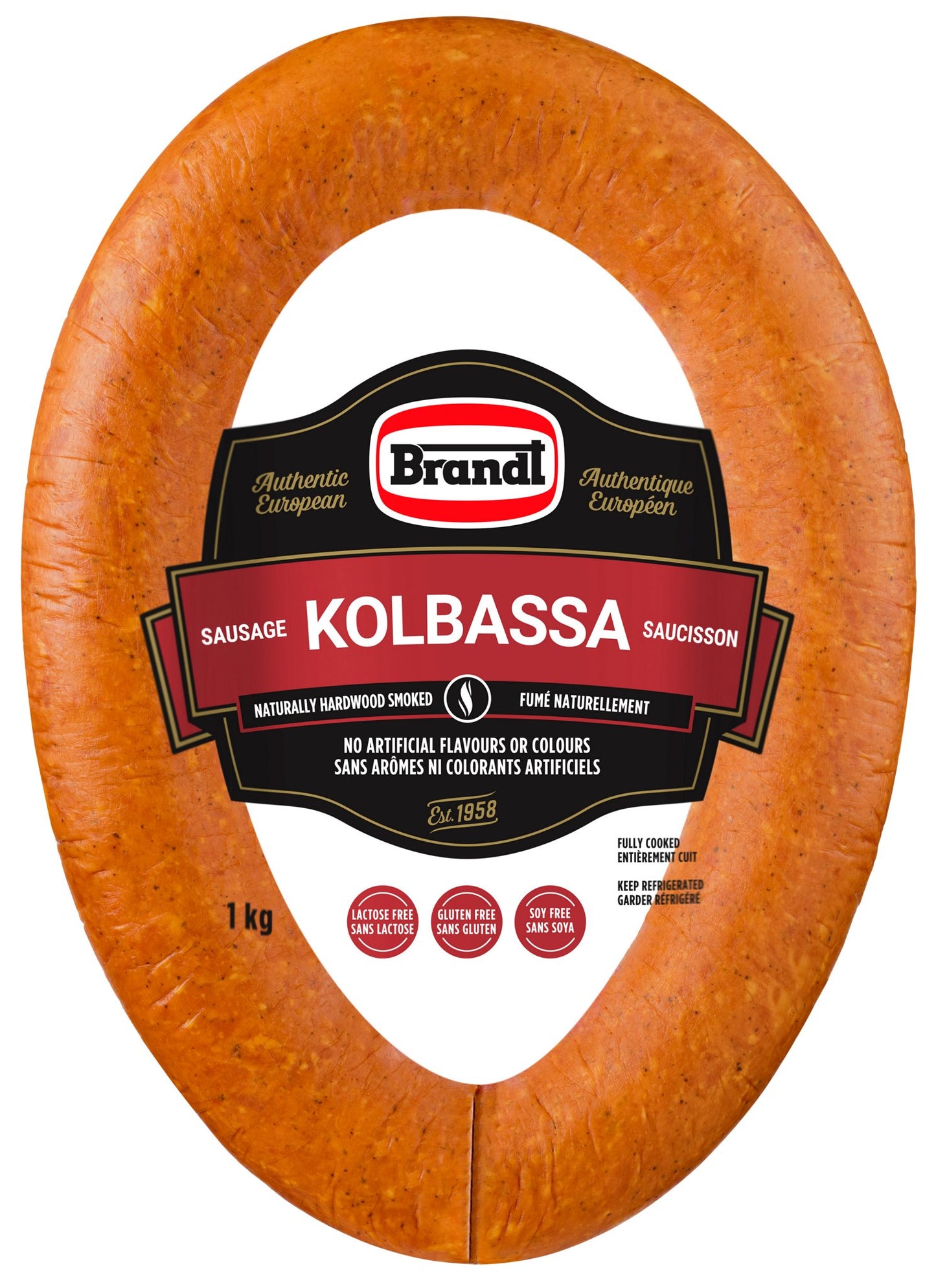 Brandt Kolbassa Sausage, 1 kg - image 1