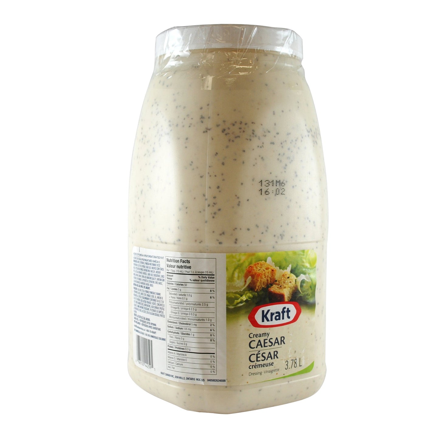 Kraft Creamy Caesar Dressing, 3.78 L - image 1