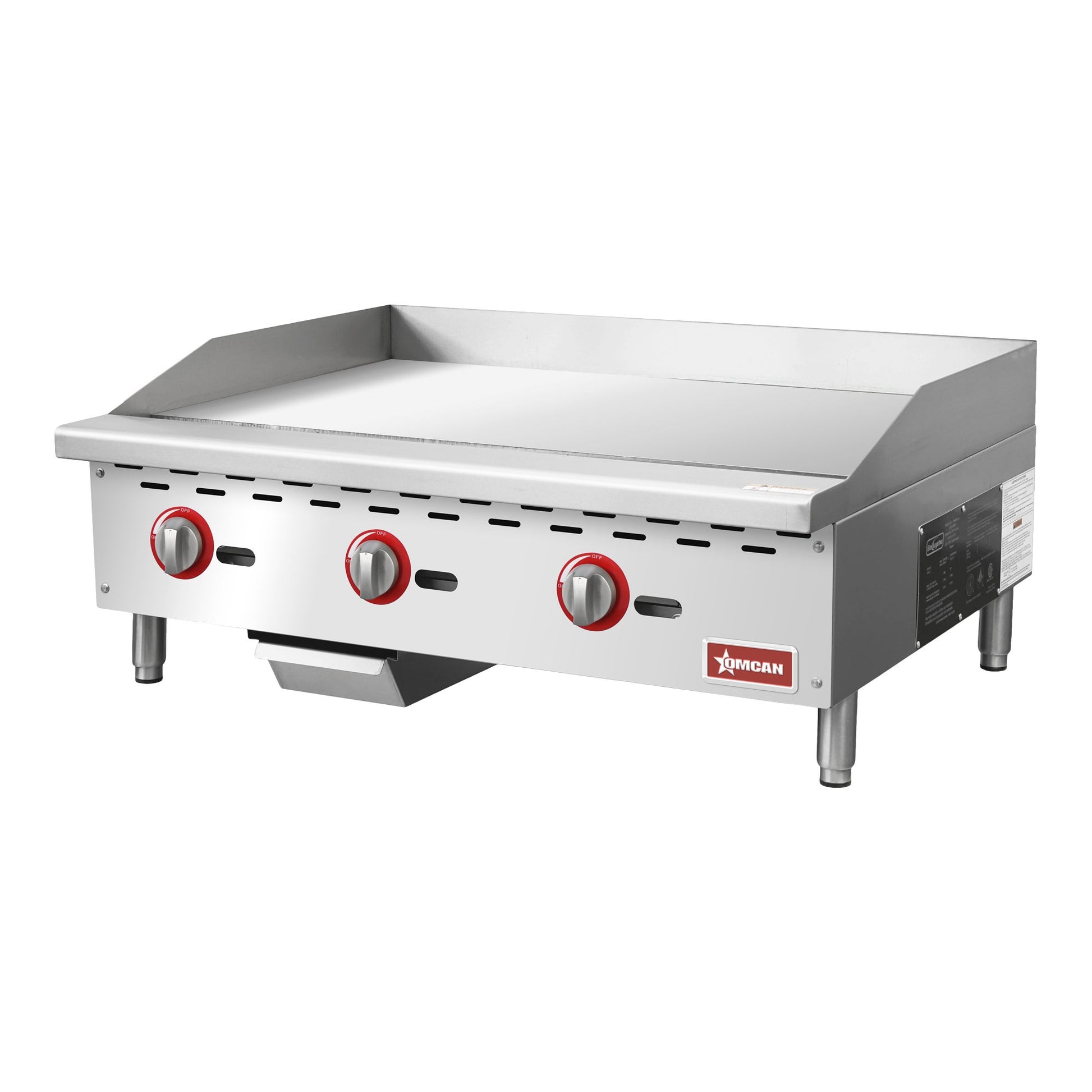 Omcan 36 inch Gas Griddle - image 2