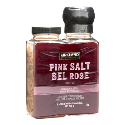 Kirkland Signature Pink Salt with Grinder and Refill, 738 g - image 3
