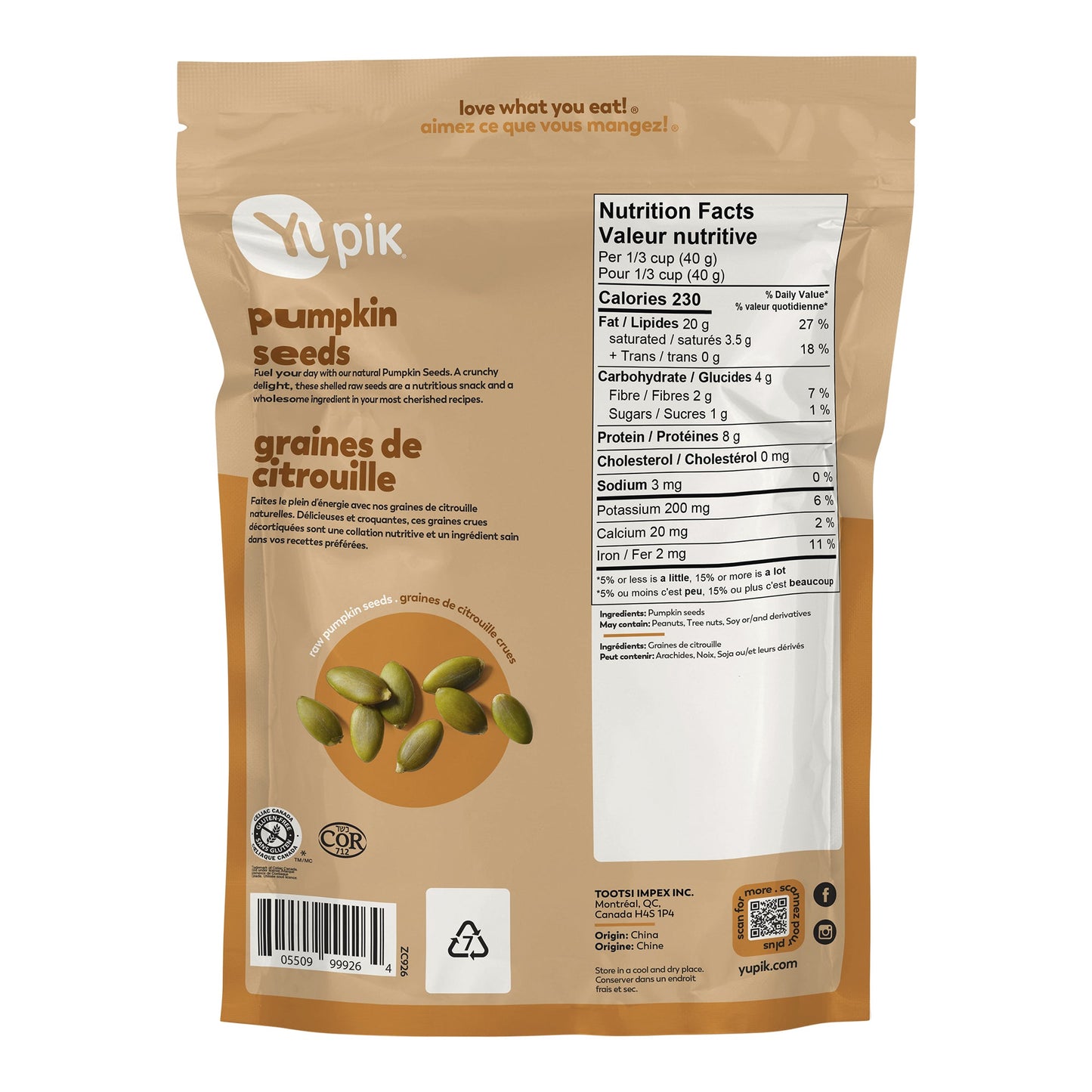 Yupik Pumpkin Seeds, 2 kg - image 2