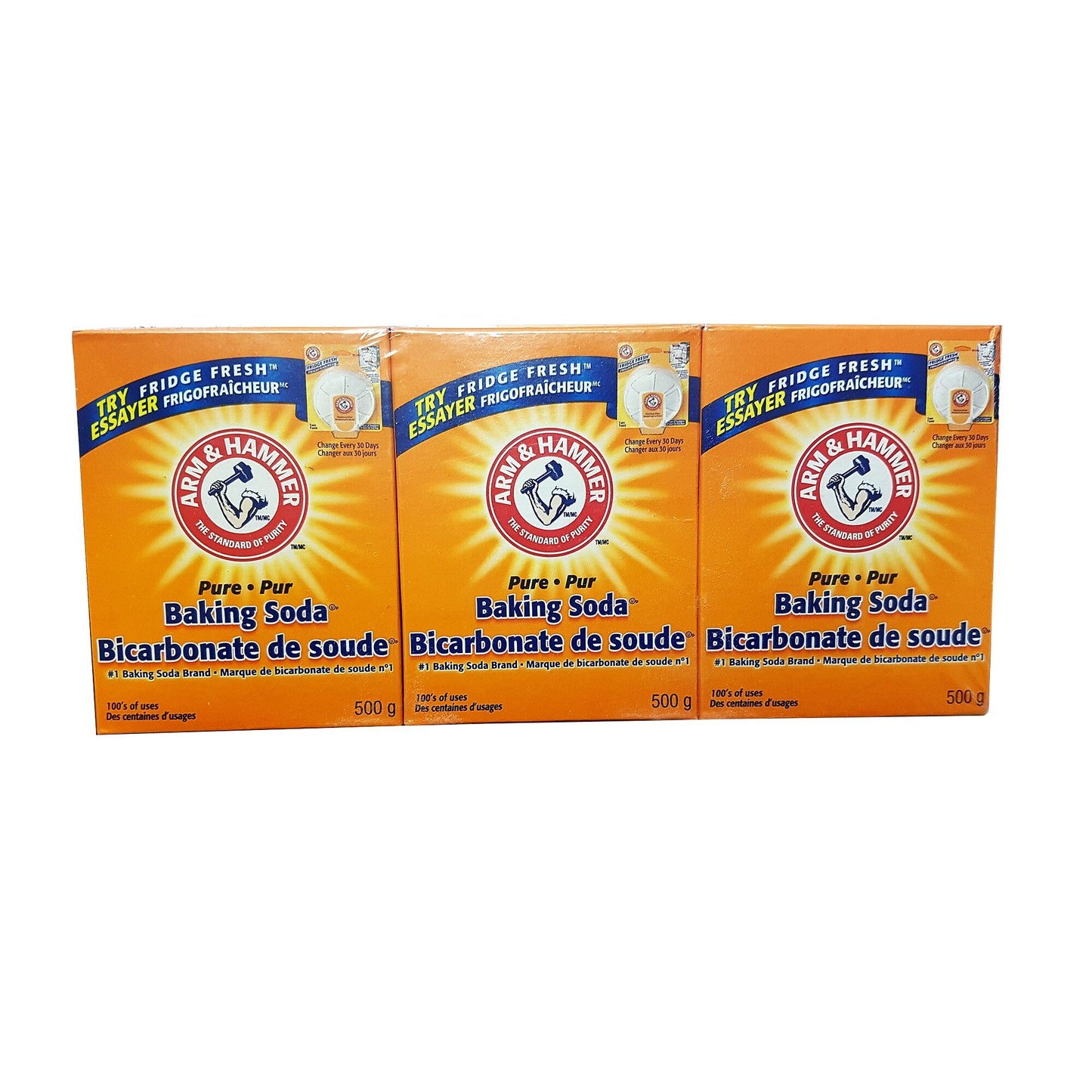 Arm & Hammer Pure Baking Soda, 6 × 500 g - image 2