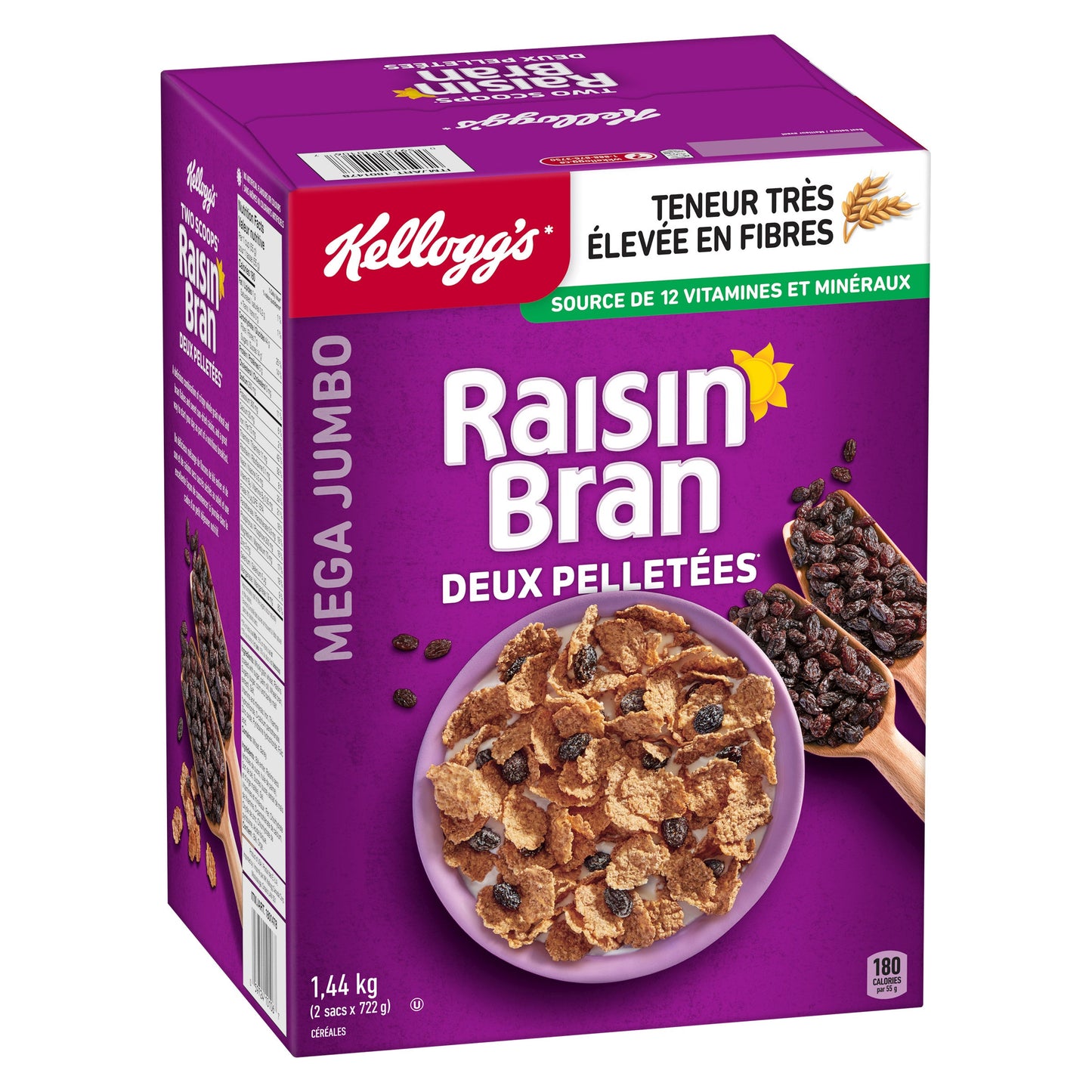Kellogg's Raisin Bran, 1.44 kg - image 1