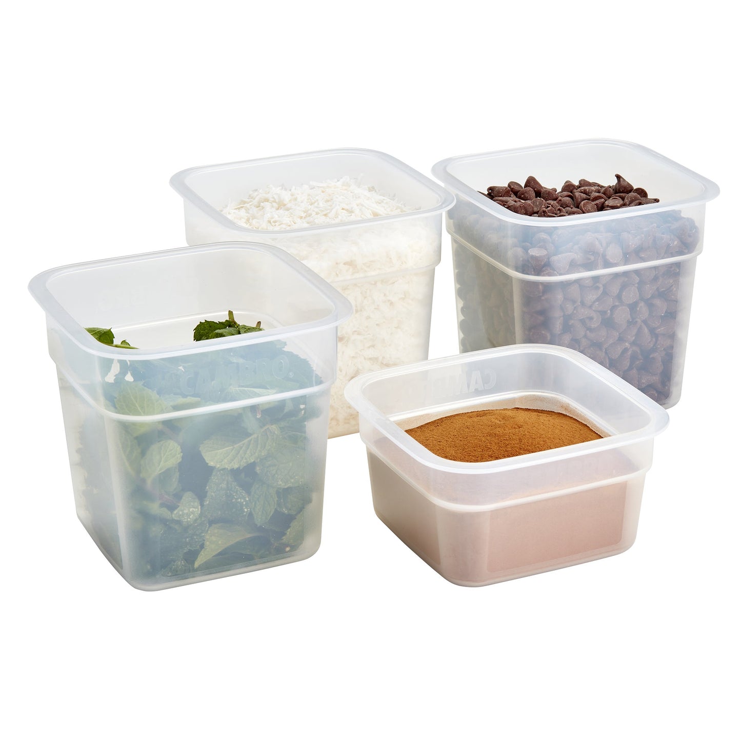 Cambro Food Storage Containers with Covers, 16 Pieces - image 2