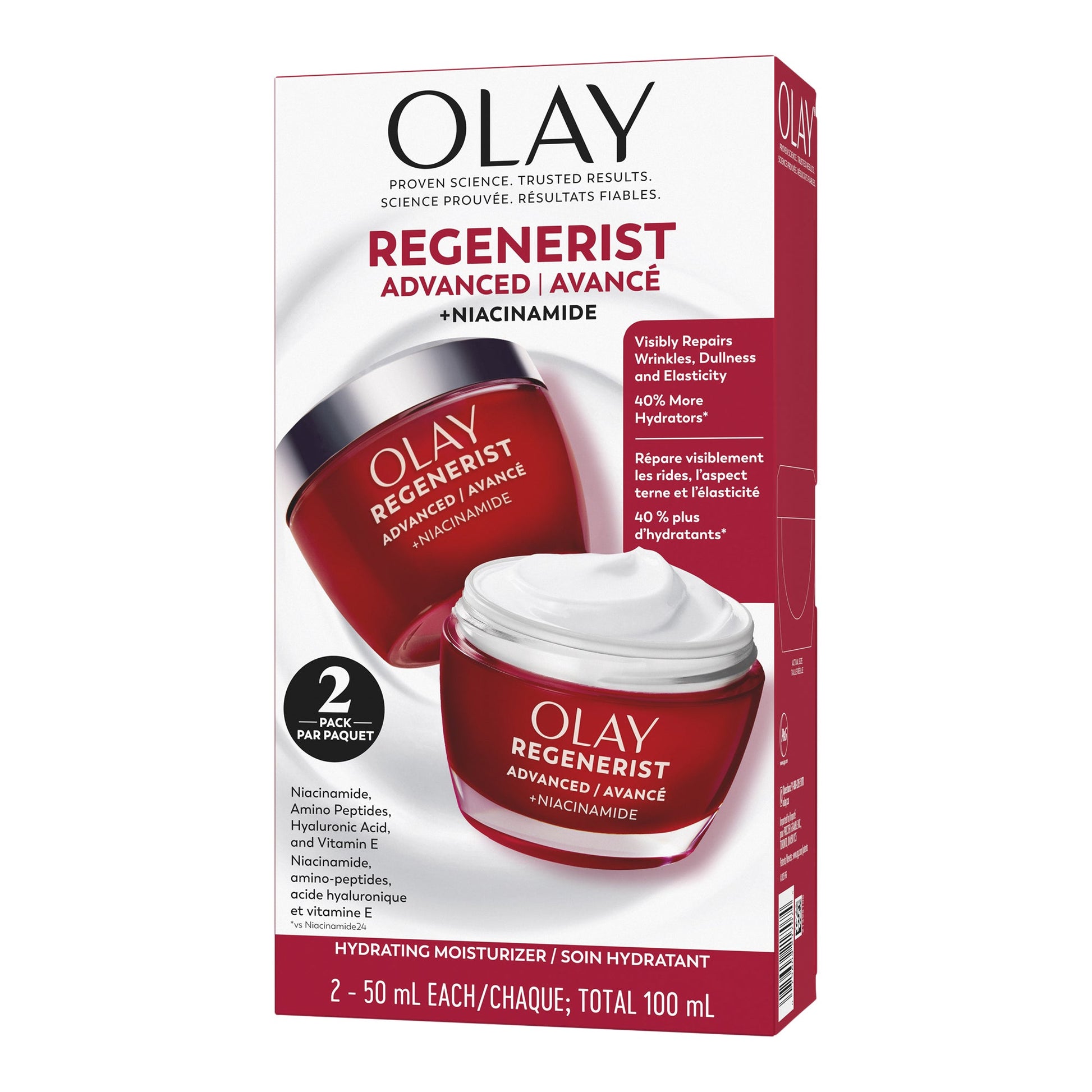 Olay Regenerist Advanced + Niacinamide, 2 x 50 mL - image 1