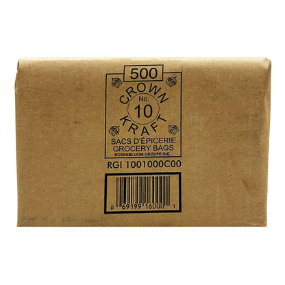Brown Grocery Bag 10lb, Pack Of 500 - image 2