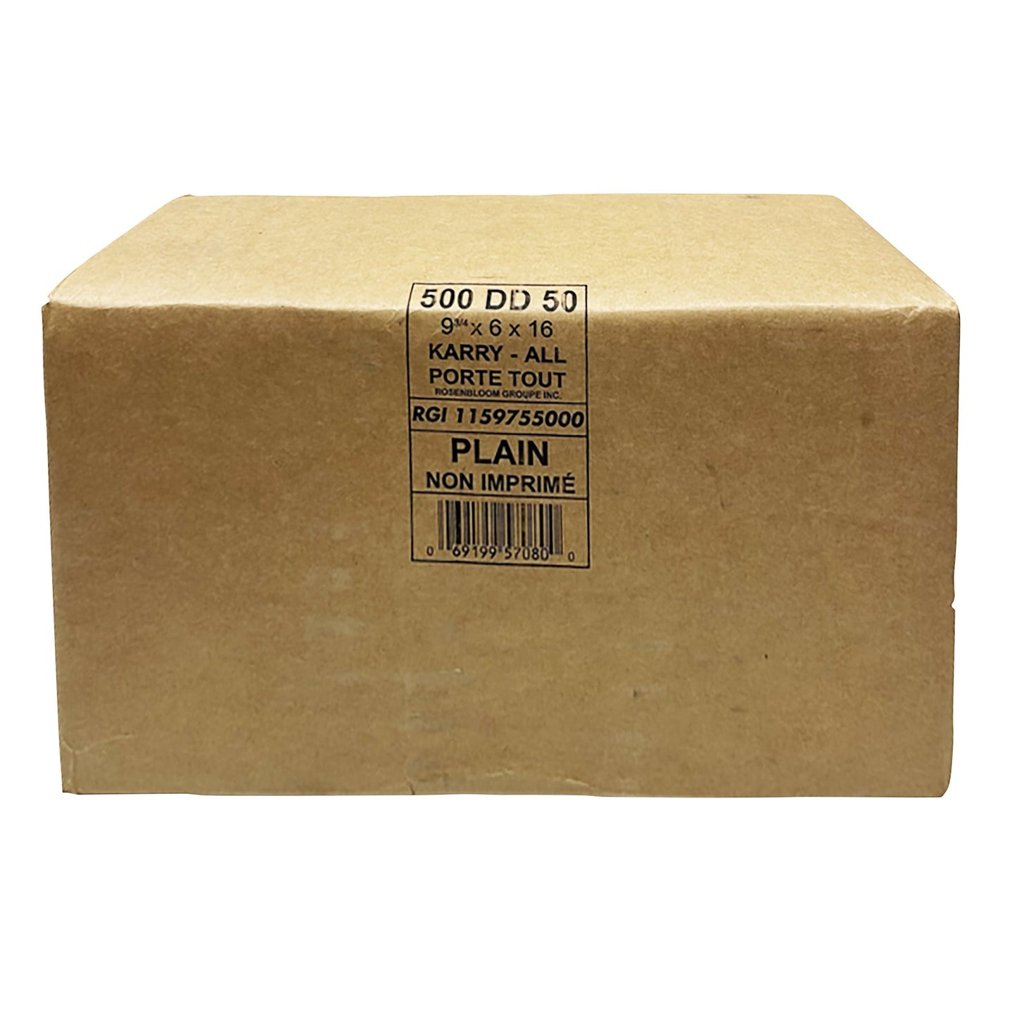 Brown Carry-All Bag, Pack Of 500 - image 2