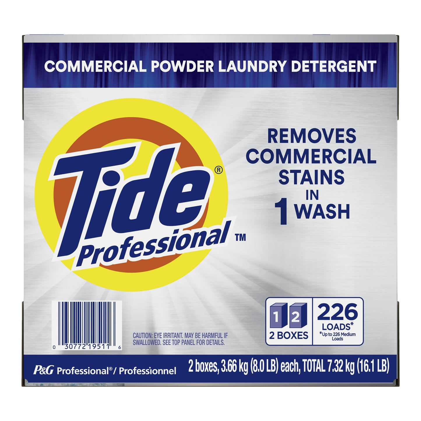 Tide Professional Laundry Detergent Powder, 226 Loads - image 1