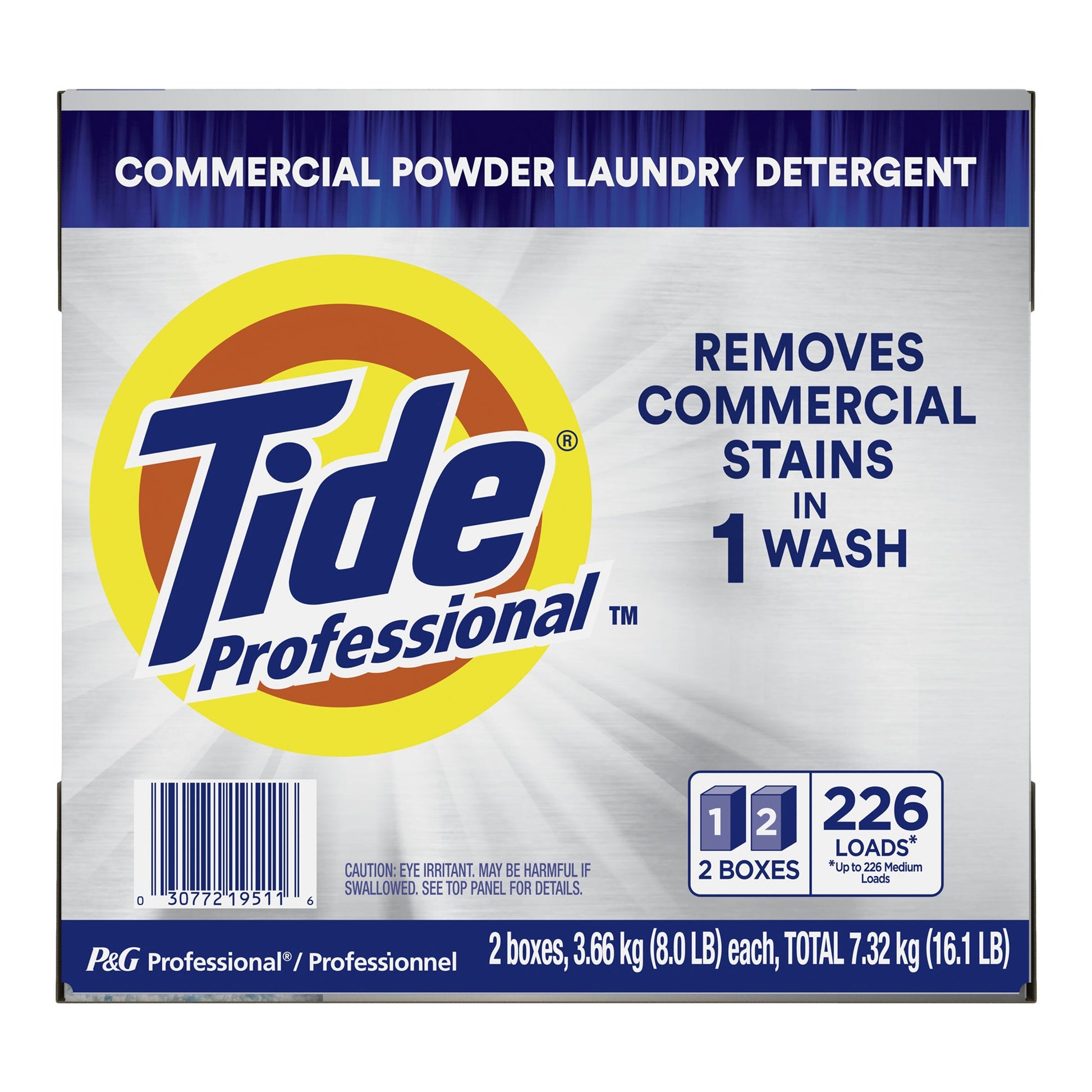 Tide Professional Laundry Detergent Powder, 226 Loads - image 1