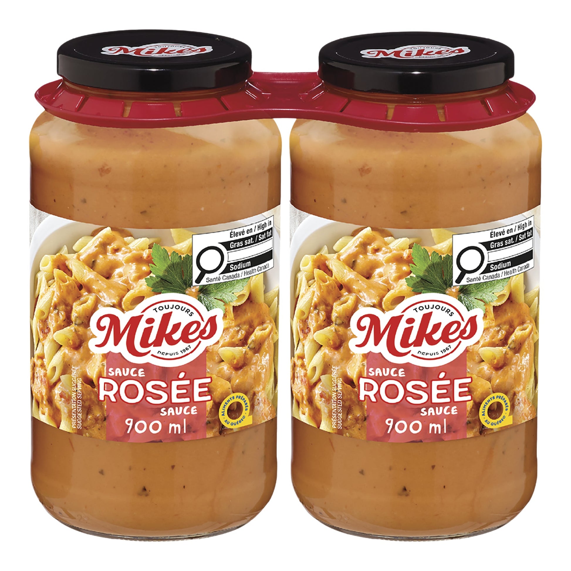 Mikes Rosée Sauce, 2 x 900 mL - image 1