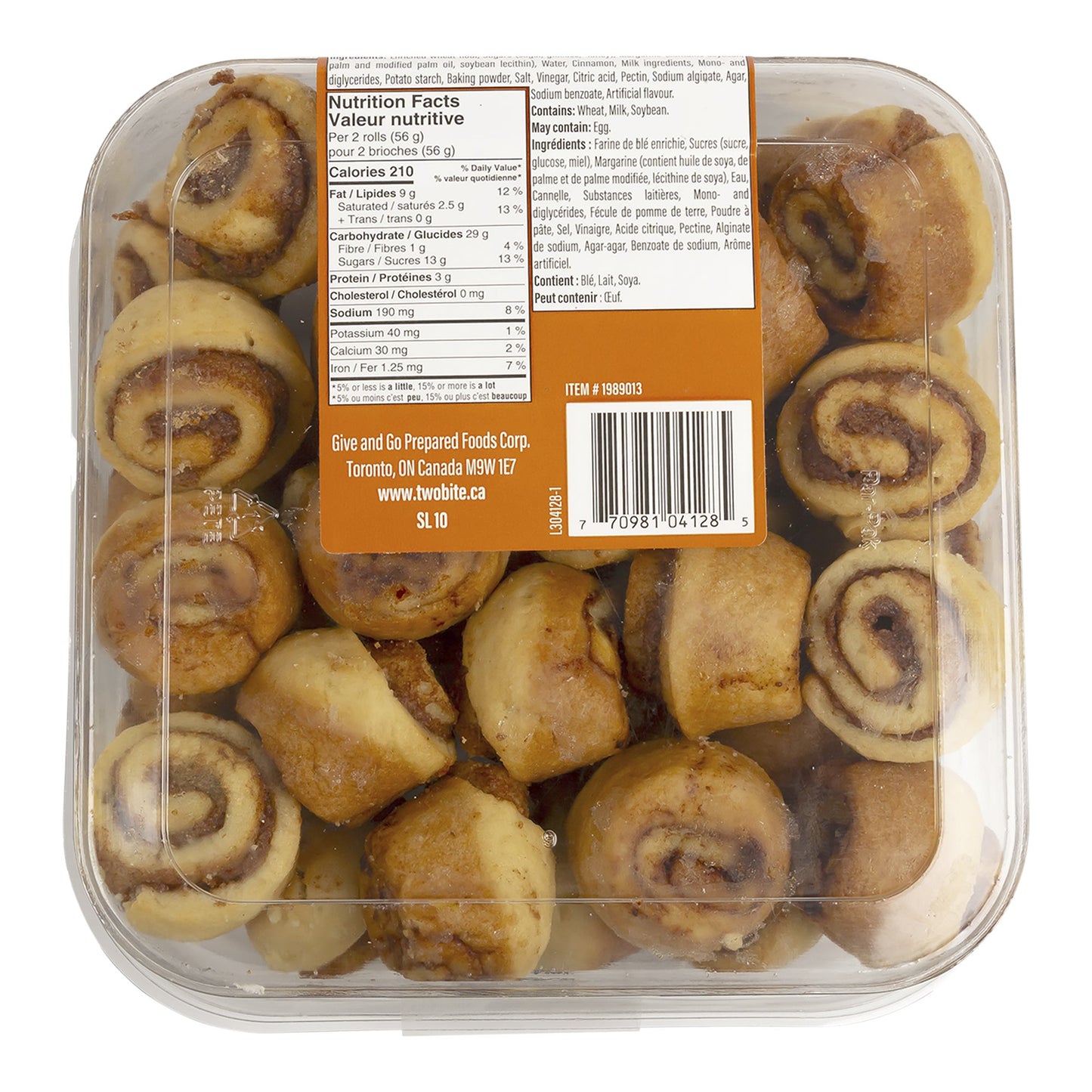 Give & Go Cinnamon Roll, 1036 G - image 5