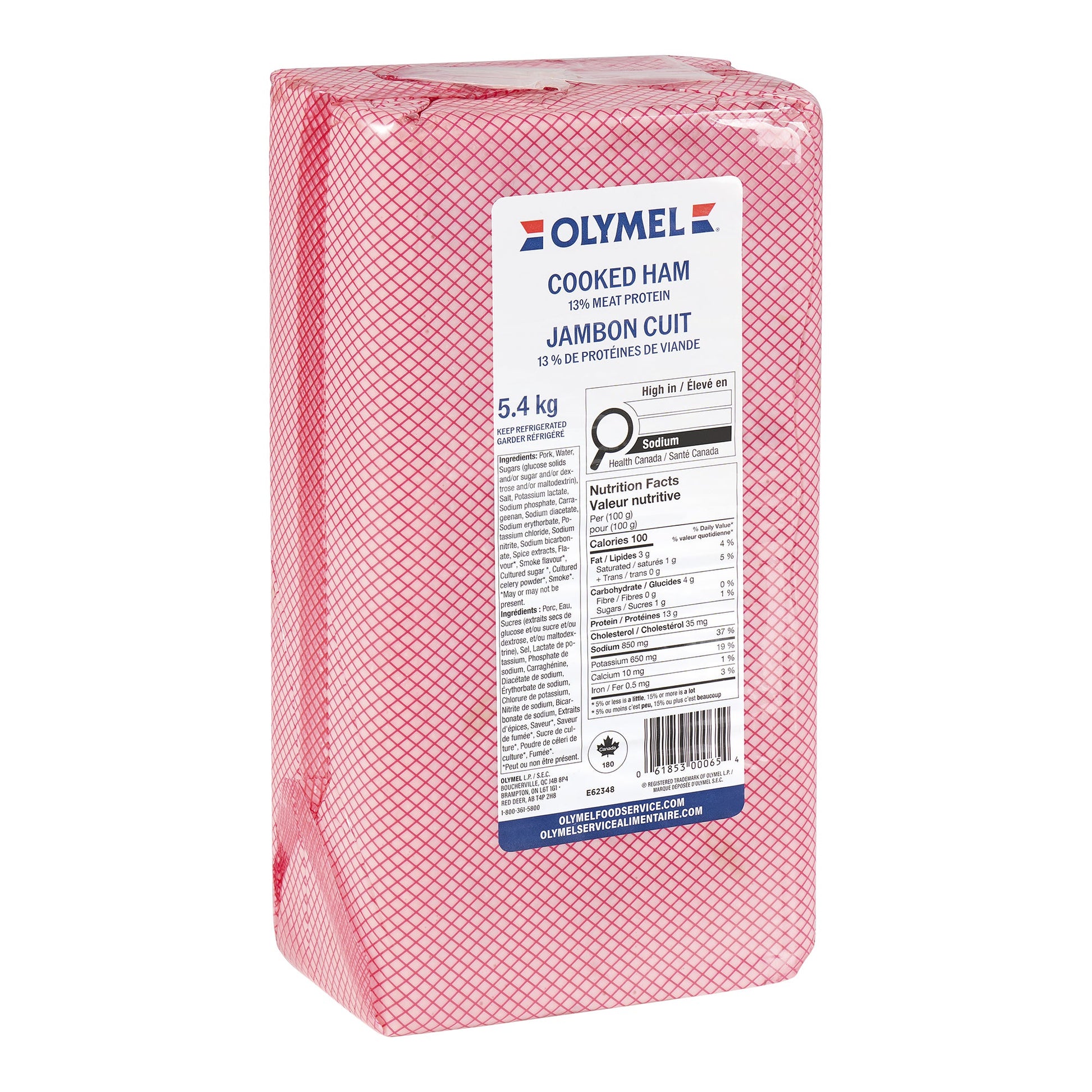 Super Prince Cooked Ham, 5.4 kg - image 1