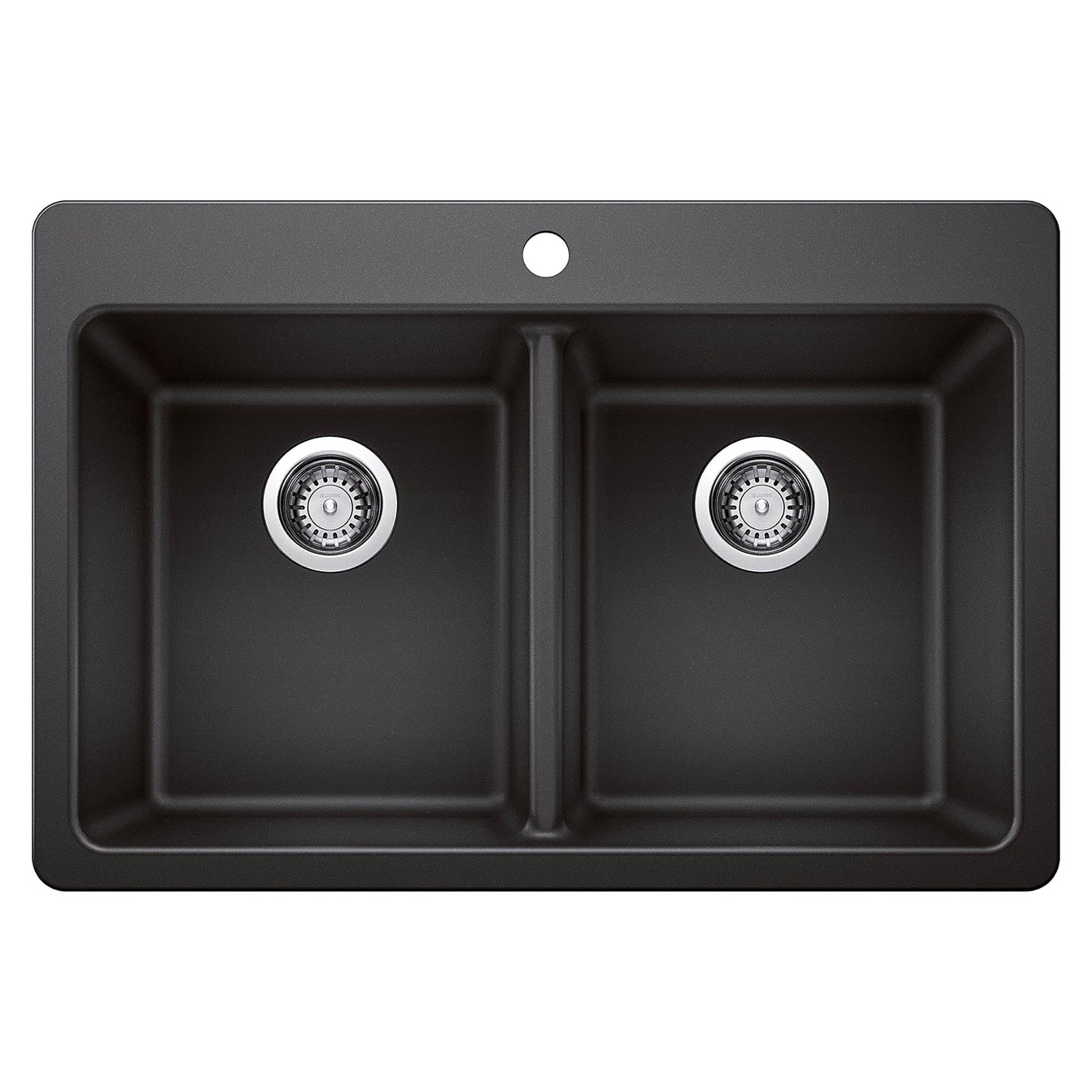 Blanco Homestyle 30.5 in. Double Bowl SILGRANIT Kitchen Sink - image 1