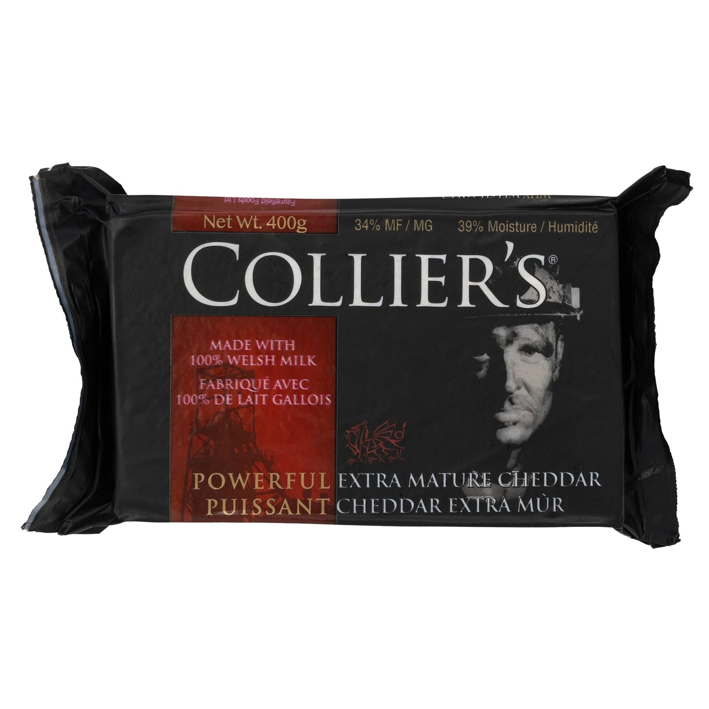 Collier's Extra Mature Cheddar, 400 g - image 1