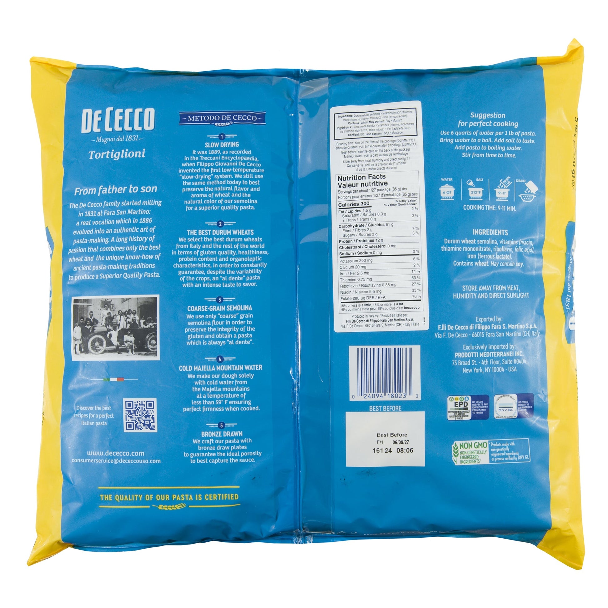 De Cecco Tortigilioni 2.27 kg - image 2