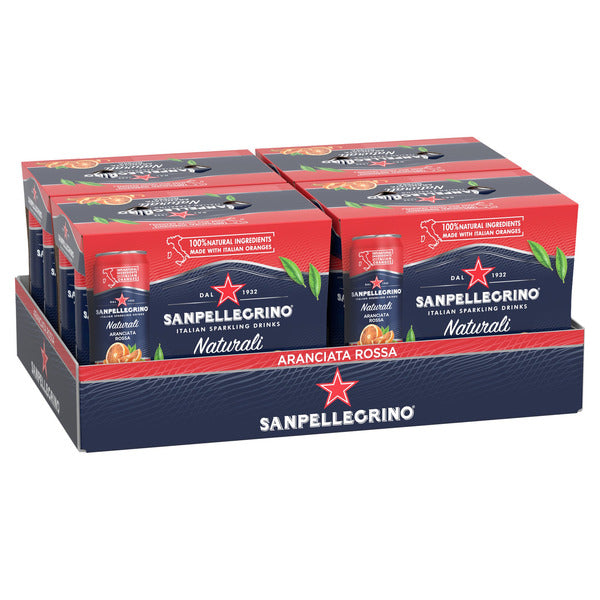 San Pellegrino Naturali Aranciata, 24 cans × 330 mL — image 2