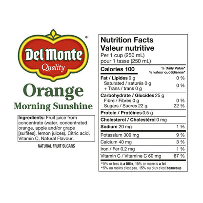 Del Monte Orange Juice, 6 x 960 mL — image 2