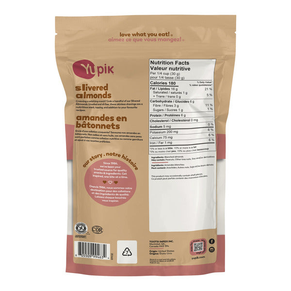 Yupik Slivered Almonds, 1 kg — gallery image 4