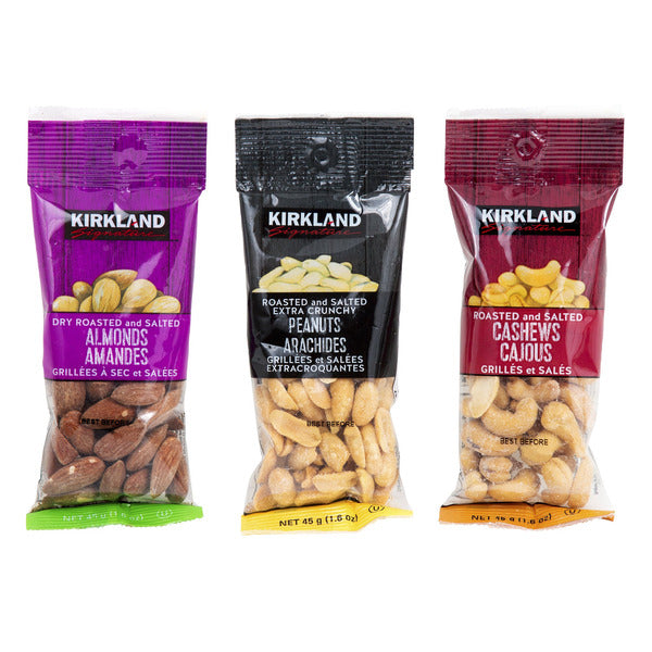 Kirkland Signature Snacking Nuts Variety Pack, 30 × 45 g — product image