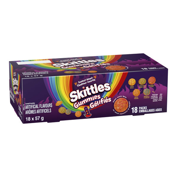 Skittles Gummies Sweet Heat, 18 × 57 g — product image