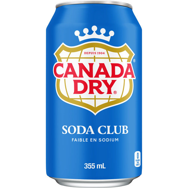 Canada Dry Club Soda 355 mL 24-pack — image 4