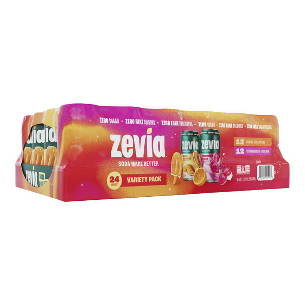 Zevia Variety Pack, 24 × 355 mL — image 1